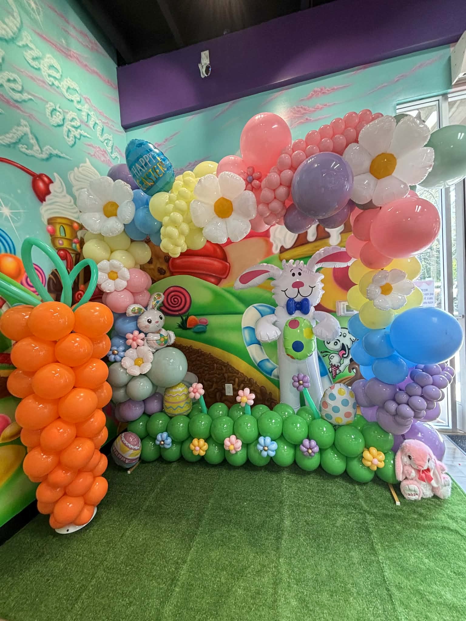 Custom balloon event setup