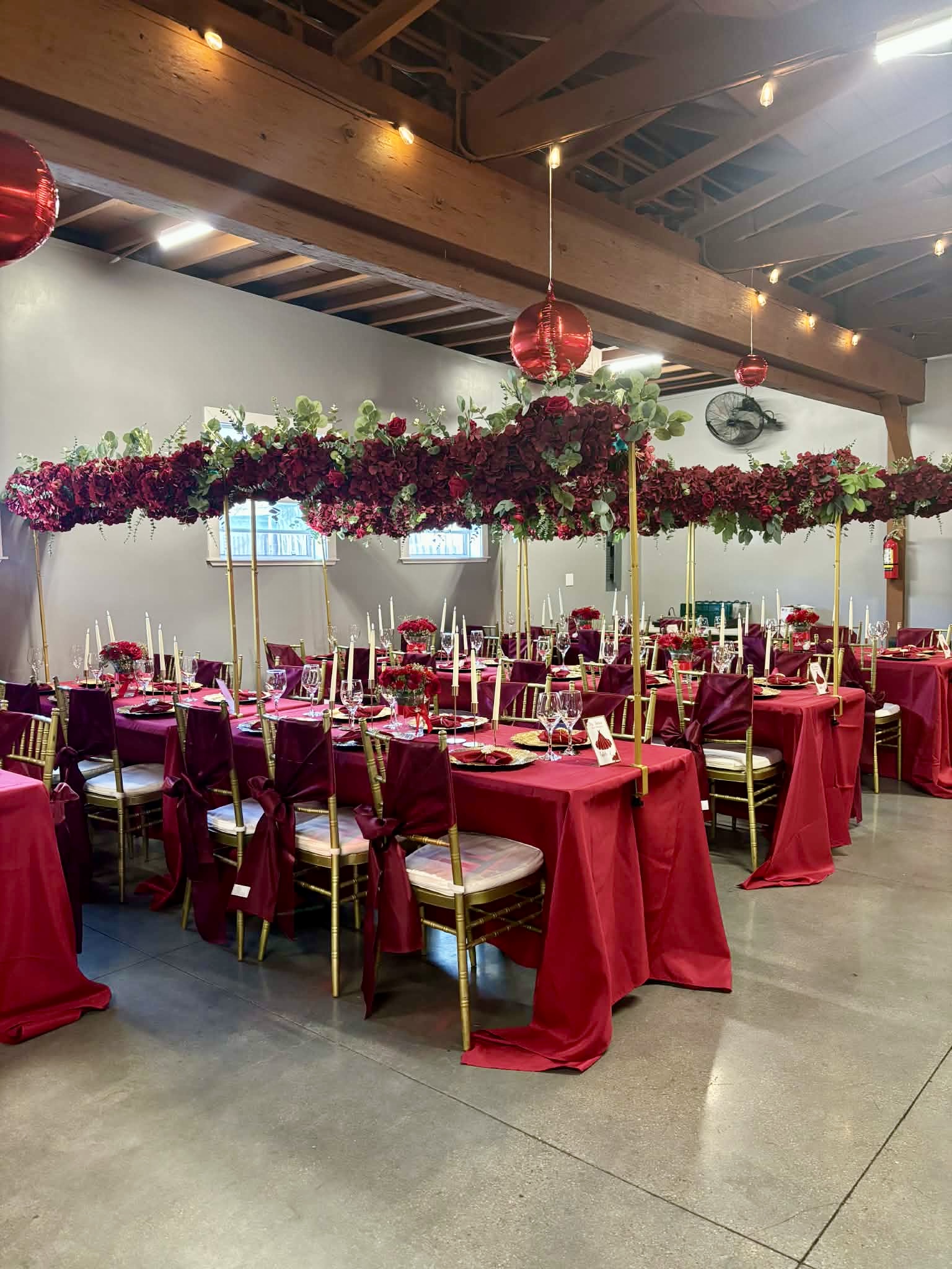 Balloon arch event decoration